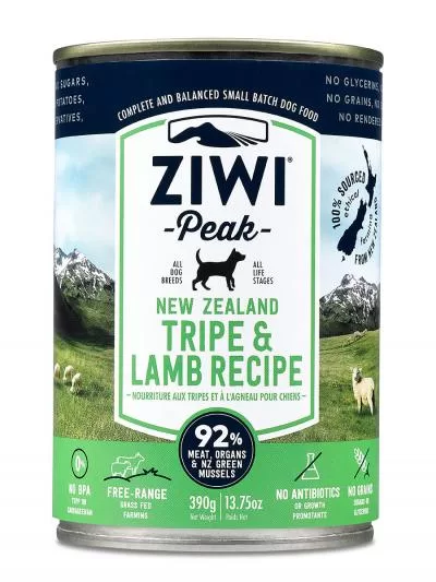 Ziwi Peak Moist Tripe & Lamb For Dogs 390gr