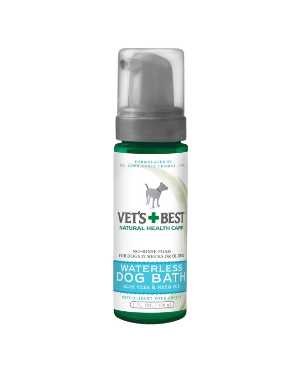 Vets+Best Waterless Dog Bath 120ml
