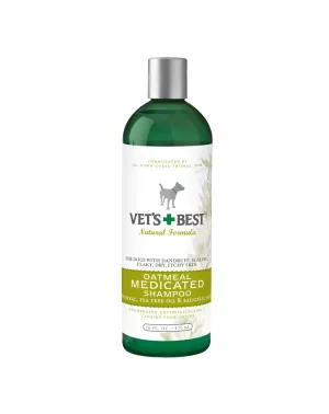 Vets+Best Oatmeal Medicated Shampoo 470ml