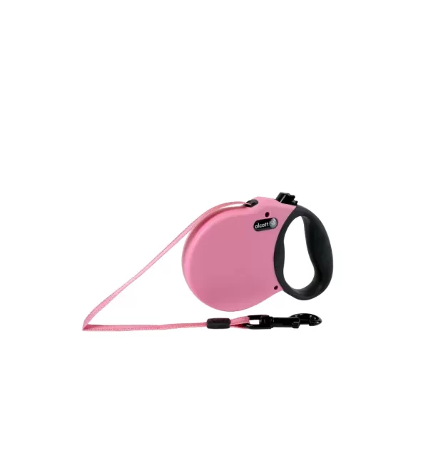 ADVENTURE RETRACTABLE LEASH 5M - PINK