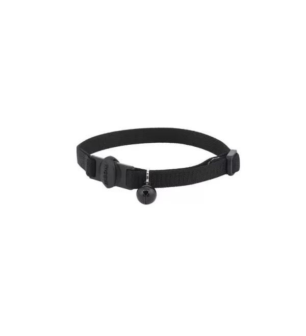 Aspen Pet Breakaway Cat Collar Black