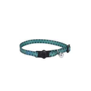 Aspenpet Breakaway Fashion Collar Geo Blue