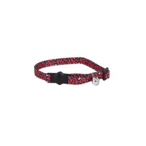 Aspenpet Breakawy Fashion Collar Leopard Red