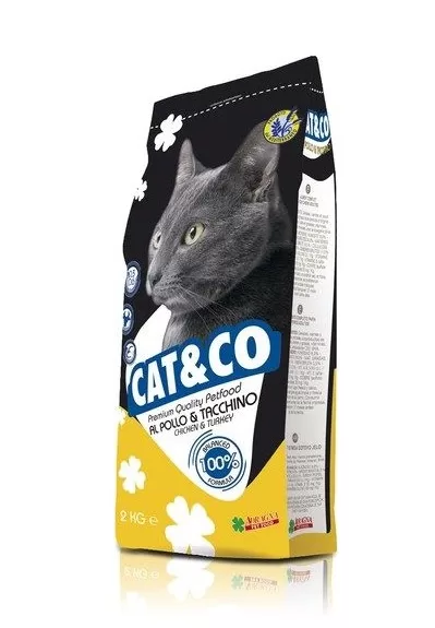 CAT & CO ADULT Chicken and Turkey dry cat food