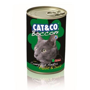 CAT&CO Chunks Rabbit and Duck 405gr wet cat food