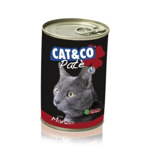 CAT&CO Pate Beef 405gr wet cat food