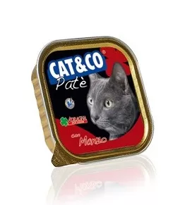 CAT & CO Pate Beef 100gr wet cat food