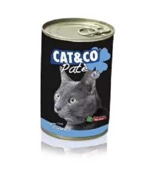 CAT & CO Pate Tuna 405gr wet cat food