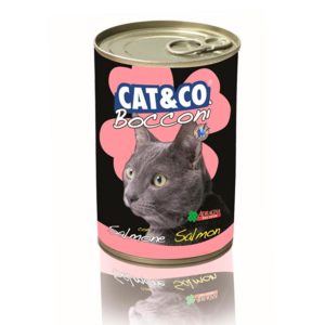 CAT&CO Chunks Salmon 405gr wet cat food