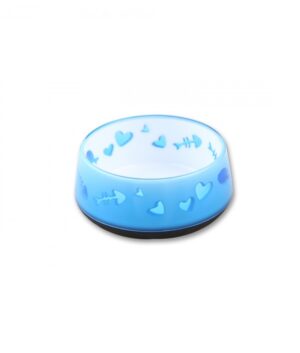 CAT LOVE BOWL - BLUE