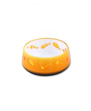 CAT LOVE BOWL - ORANGE
