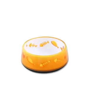 CAT LOVE BOWL - ORANGE