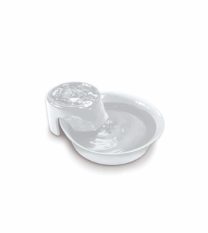 CERAMIC FOUNTAIN - BIG MAX STYLE - WHITE 128OZ (3.8 L)