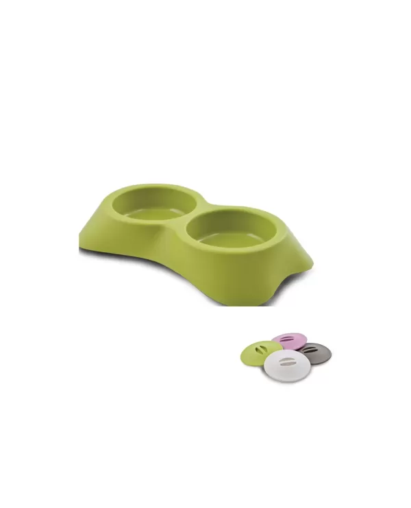 MP Bergamo Food & Water Bowl NUVOLA 0.6Lt With Cap