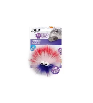 FLUFFY BALL - RED