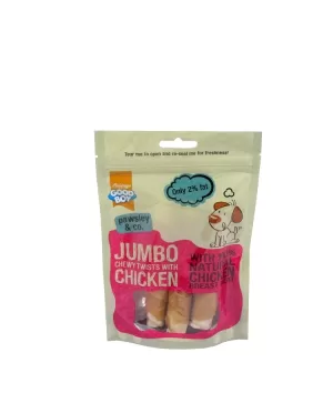 Good Boy JUMBO CHICKEN CHEWY TWISTS - 100G