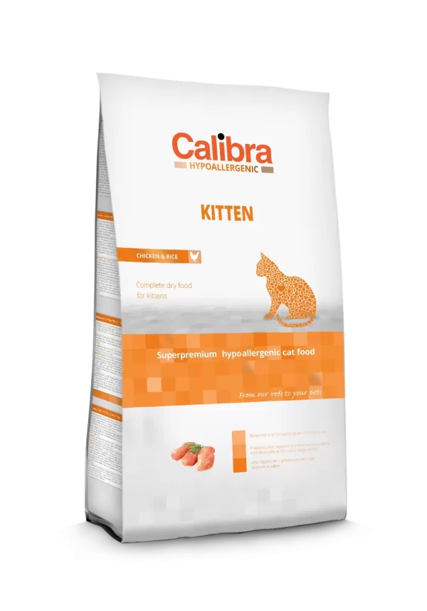 kitten-food-calibra Calibra Cat Hypoallergenic Kitten Chicken & Rice