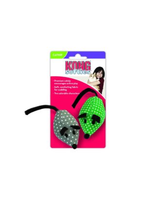 Kong Cat Toy Catnip Mice 2 Pack