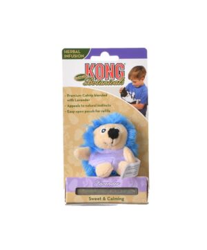 Kong Catnip Botanical Refillable Lavender Hedgehog