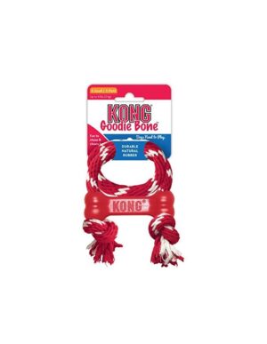 Kong Dog Toy Goodie Bone with Rope