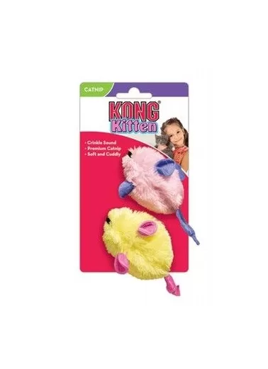 Kong Kitten Toy Mouse 2 Pack