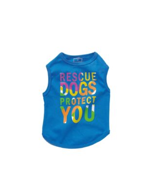 RESCUE T-SHIRT - BLUE XL