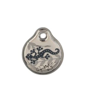 Rogz Silver Gecko ID Tag
