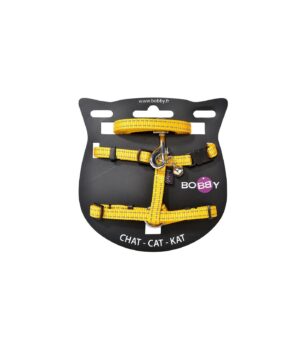 SAFE HARNESS & LEAD - YELLOW/XS