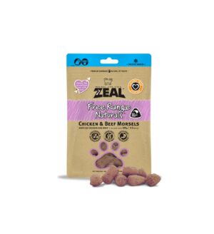 Kit Cat Zeal Dried Chicken & Beef Morsels (Cat)100g