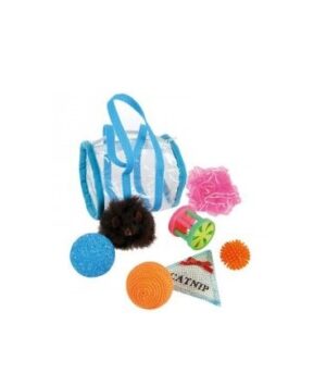 Zolux Set of 7 Bag of Cat Toys