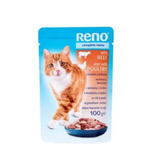 Reno Complete Menu with Beef and Poultry 100g