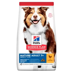 HILL'S SCIENCE PLAN Medium Mature Adult 7+ Dog Food with Chicken 3kg