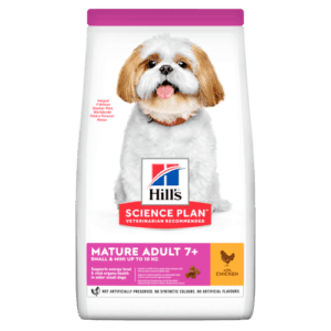 HILL'S SCIENCE PLAN Small & Mini Mature Adult 7+ Dog Food with Chicken 3kg