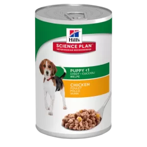 Hill's Science Diet Puppy Chicken & Barley Entry - can 370gr