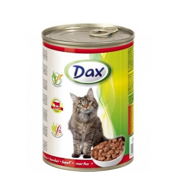 Dax beef 415gr can cat food