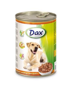 Dax poultry 415gr can dog food