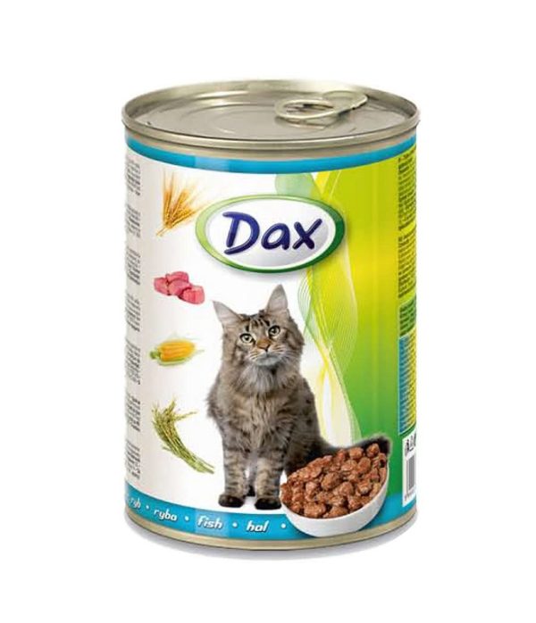 Dax fish 415gr can cat food