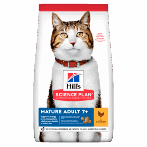 HILL'S SCIENCE PLAN Mature Adult 7+ Cat Food with Chicken 1.5kg