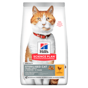 HILL'S SCIENCE PLAN Sterilised Cat Young Adult Cat Food with Chicken 1.5kg