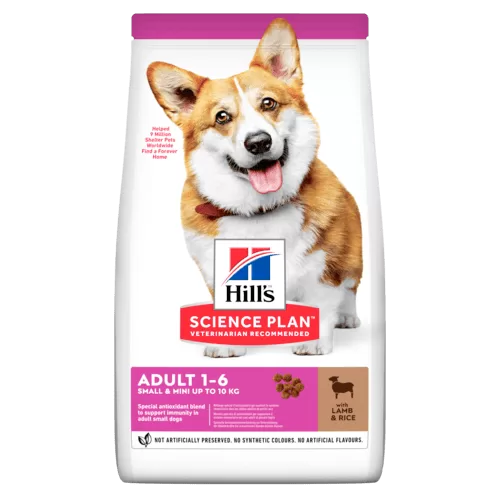 HILL'S SCIENCE PLAN Small & Mini Adult Dog Food with Lamb & Rice