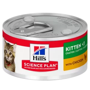 HILL'S SCIENCE PLAN Kitten Food with Chicken - can 82gr