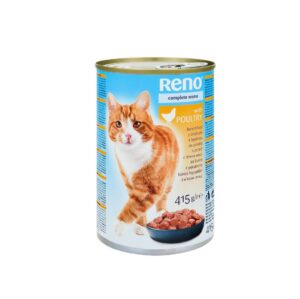 Reno poultry can cat food 415gr
