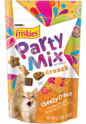 Party Mix Cat Treats Crunch Cheezy Craze 60 g