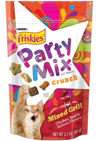 Party Mix Cat Treats Crunch Mixed Grill 60 g