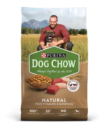 Purina Dog Chow Natural Dry Dog Food 1.5kg