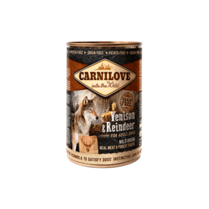 Carnilove Venison & Reindeer for Adult Dogs 400g wet food