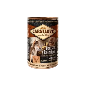 Carnilove Venison & Reindeer for Adult Dogs 400g wet food
