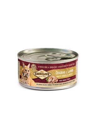 Carnilove Chicken & Lamb for adult cats 100g