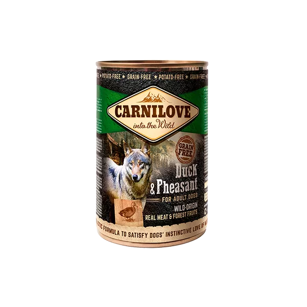 Carnilove Duck & Pheasant for Adult Dogs 400g wet food