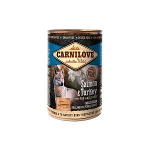 Carnilove Salmon & Turkey for Adult Dogs 400g wet food